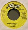 7inch Record AL CAMPBELL - Are You Ready NONE Slam Records 1998 Jamaica Reggae, Ska & Dub Used