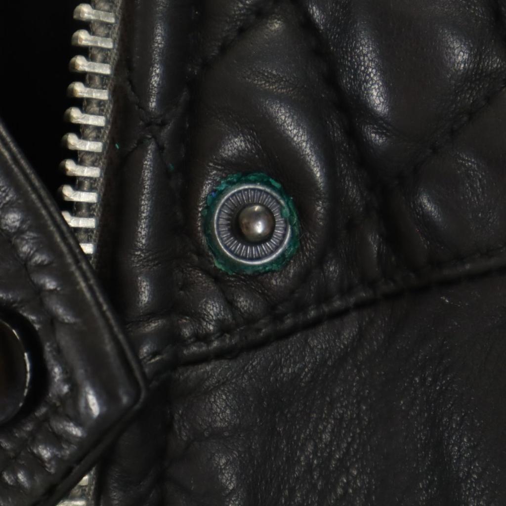 AllSaints Sheep Leather Leather Double Riders Jacket 34 Black Women Used