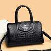 Luxury Bags Women's Designer Crocodile Leather Hobo Shoulder Crossbody Bag