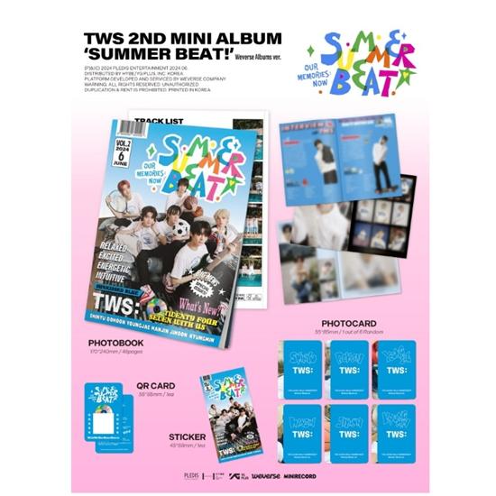 TWS - Mini 2th [SUMMER BEAT ] (Weverse Albums Ver.)