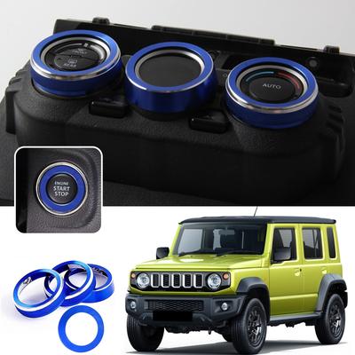 Накладка на регулятор кондиционера Temiry для интерьера Jimny