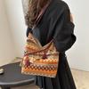 Fashionable and Simple Single-shoulder Bag Retro Ethnic Style Large-capacity Crossbody Tote Bag