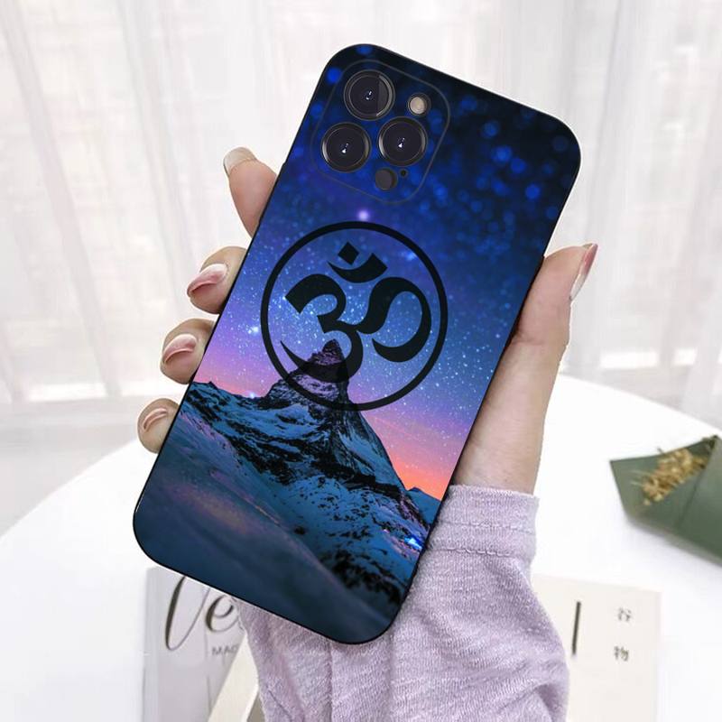 Чехол для телефона Aum Om Yoga для iPhone 8 7 6 6S Plus X SE 2020 XR XS 14 11 12 13 Mini Pro Max, мобильный чехол