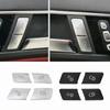 Car Styling for Mercedes Benz C E Class W204 W212 Door Lock Unlock Buttons Sequins Decoration Cover Stickers