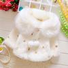 Newborn Kids Baby Girl Clothes Autumn and Winter Plush Cloak Jacket Girl Winter Coat