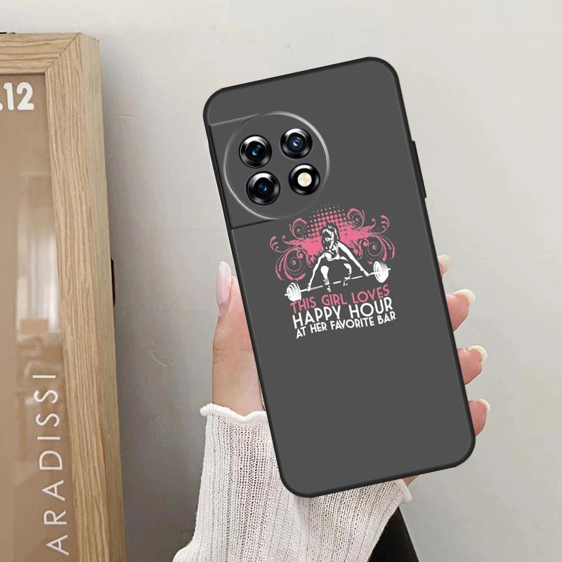 Фитнес-девушка Чехол для спортзала Для OnePlus Nord 5 CE 3 4 Lite N20 N30 OnePlus 13T 13R 12R 10T 10R 10 11 12 13 15 Чехол