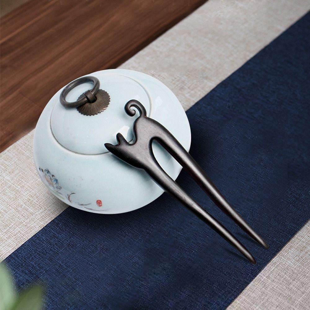 Инструмент для дизайна прически U-образная шпилька для волос Hanfu палочки для волос китайский стиль головной убор деревянная шпилька для волос