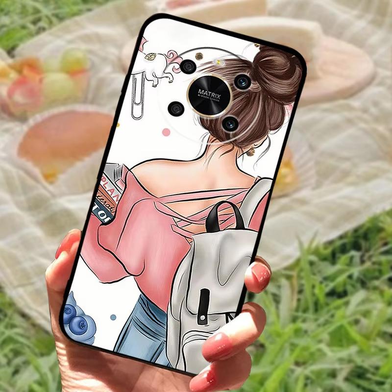 Чехол для Honor X 9 4G, силиконовый, мягкий, с рисунком мрамора, защитные чехлы для Honor X9, модный черный бампер для Huawei Honor X 9, Fundas