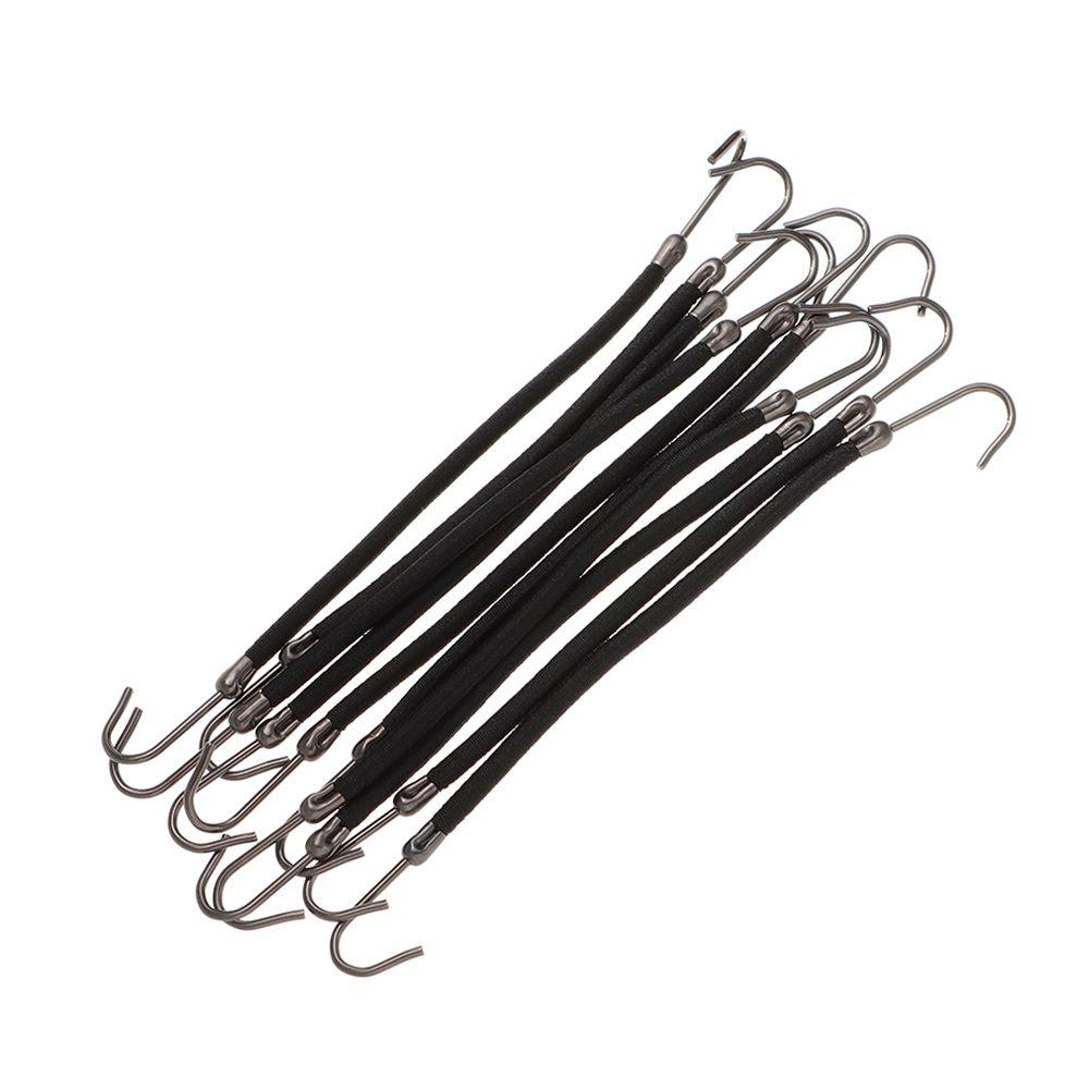 10 pcs Fashion Women Thick/Curly Hair Bands Hook Ponytail Hair Styling Tools Hair hooks