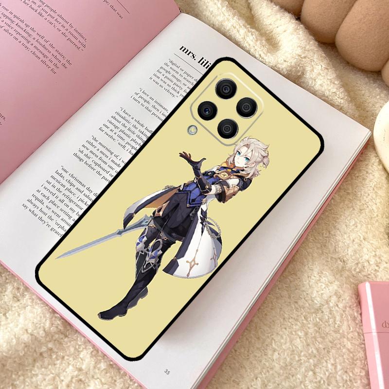 Самодовольный Альбедо Genshin Impact Чехол Для Samsung Galaxy M31 M13 M11 M12 M14 M15 M06 M16 M36 M56 M53 M32 M52 M35 M55 M34 M54