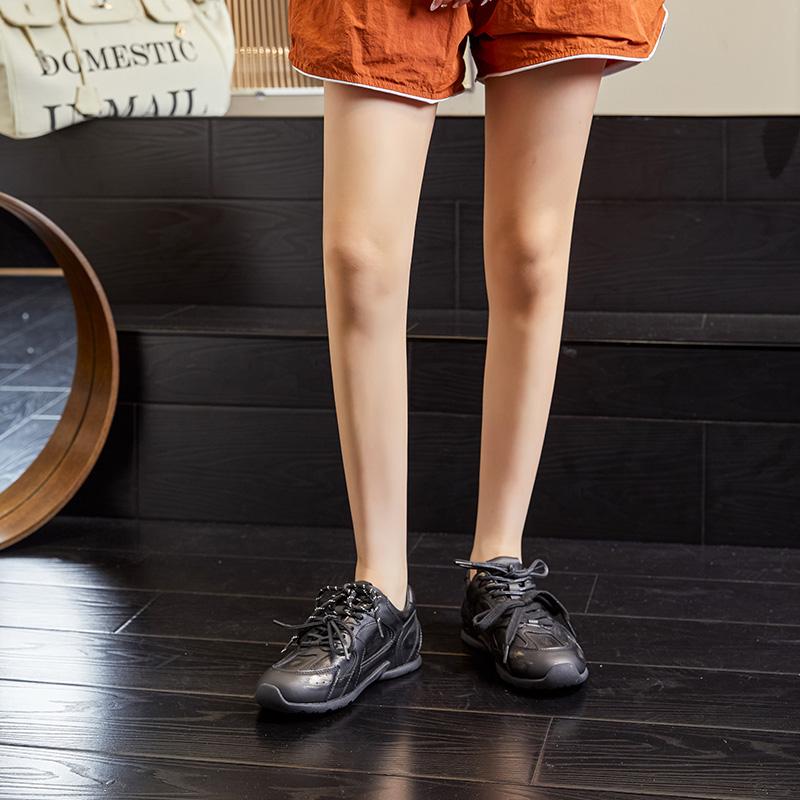 Retro Women's German Training Shoes Flat Sports Shoes Women's Non-slip Running Casual Women's Shoes