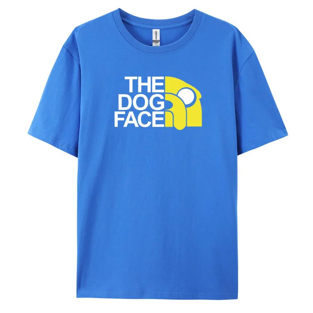 TheDogFace Stay Cool This Summer with Our Stylish and Comfortable Men's Short-Sleeve Printed Casual T-Shirt