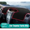 Для Toyota Yaris Vitz 2006 2007 2008 2009 2010 2011 Автомобильный Козырек от солнца на Панель приборов Накладка на Приборную панель Нескользящий Коврик Аксессуары