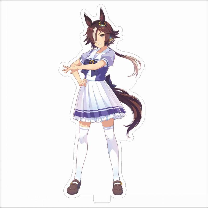 Япония красивая дербиль 15 см персонажи мультфильмов акриловая двухсторонняя подставка модель каваи милая офисная декоративная панель постоянные поклонники записи