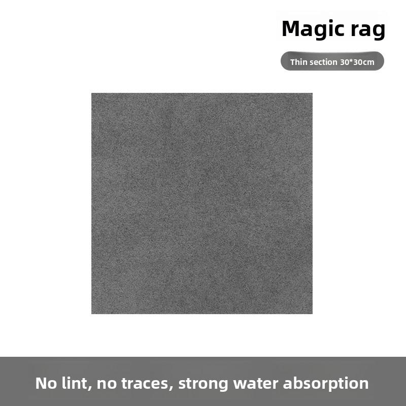 Волшебная салфетка для мытья окон - Очень толстая, не оставляет разводов и водяных знаков, бытовая впитывающая салфетка