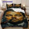 Collage Memories Visual Tribute Bedding (1 * duvet cover + 2 * pillowcase, without core) 2D Flat Christmas birthday gift Soft and comfortable