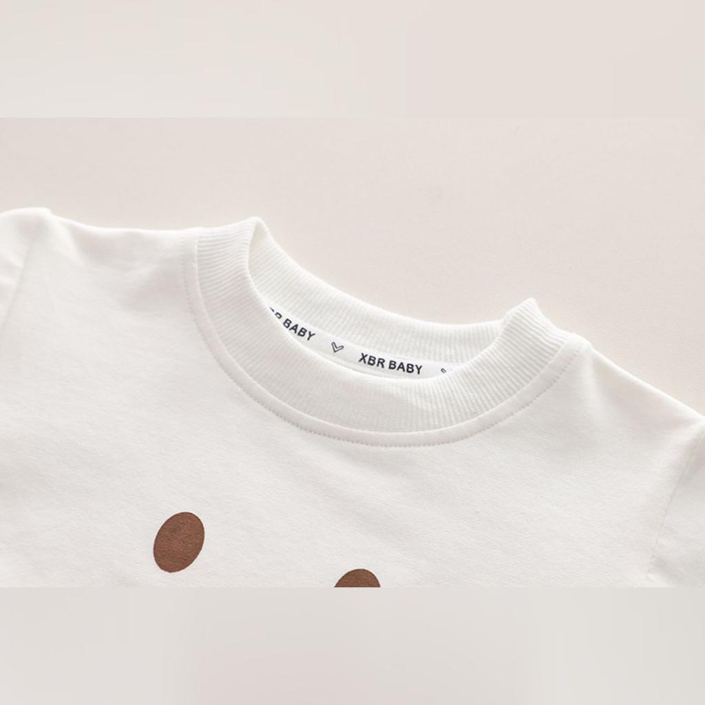 Детский повседневный комплект с длинным рукавом, удобные наряды для повседневной носки