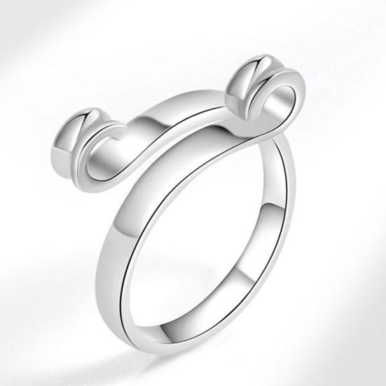 2 шт. натяжные кольца для вязания крючком, регулируемые, легко носить, нержавеющие, прочные, из сплава, с гладкой поверхностью, обруч для вязания крючком из пряжи