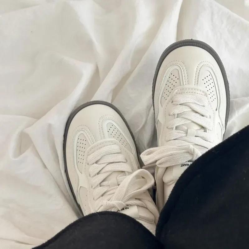 Women's Shoes Mesh Breathable Women's Sports Shoes with Lace Up 2024 Summer Daily Fashion Outdoor Walking Women's Casual Shoes