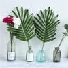 Artificial Palm Leaves Tropical Plant with Faux Monstera Leaves Stems Simulation Safari Leaves for Hawaiian Table Leaves Decorations 6 Kinds