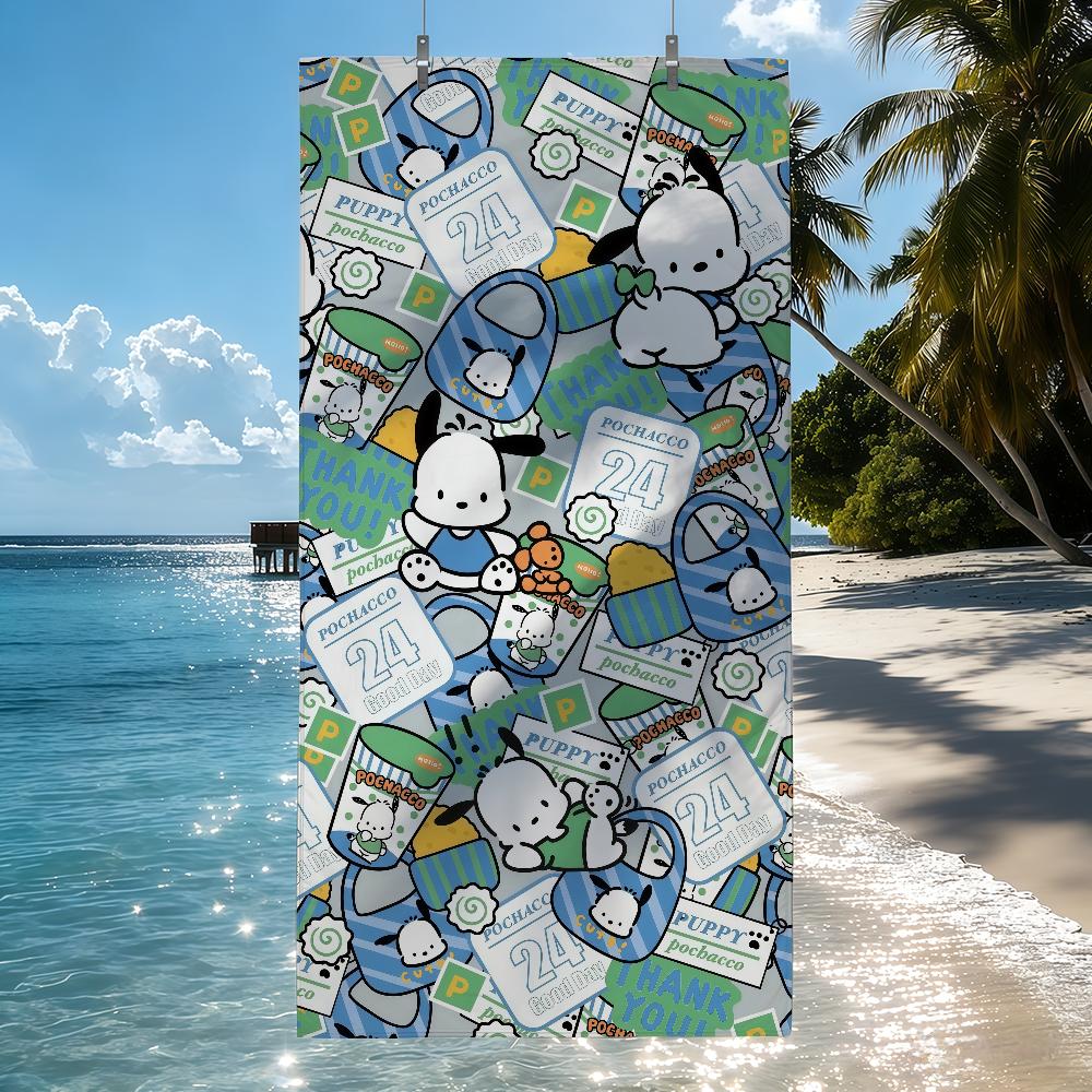 Sa Cute H-Hanamaruobake Towel Quick Drying Beach Towels Are Suitable For Swimming Pools Camping Yoga And The Gym