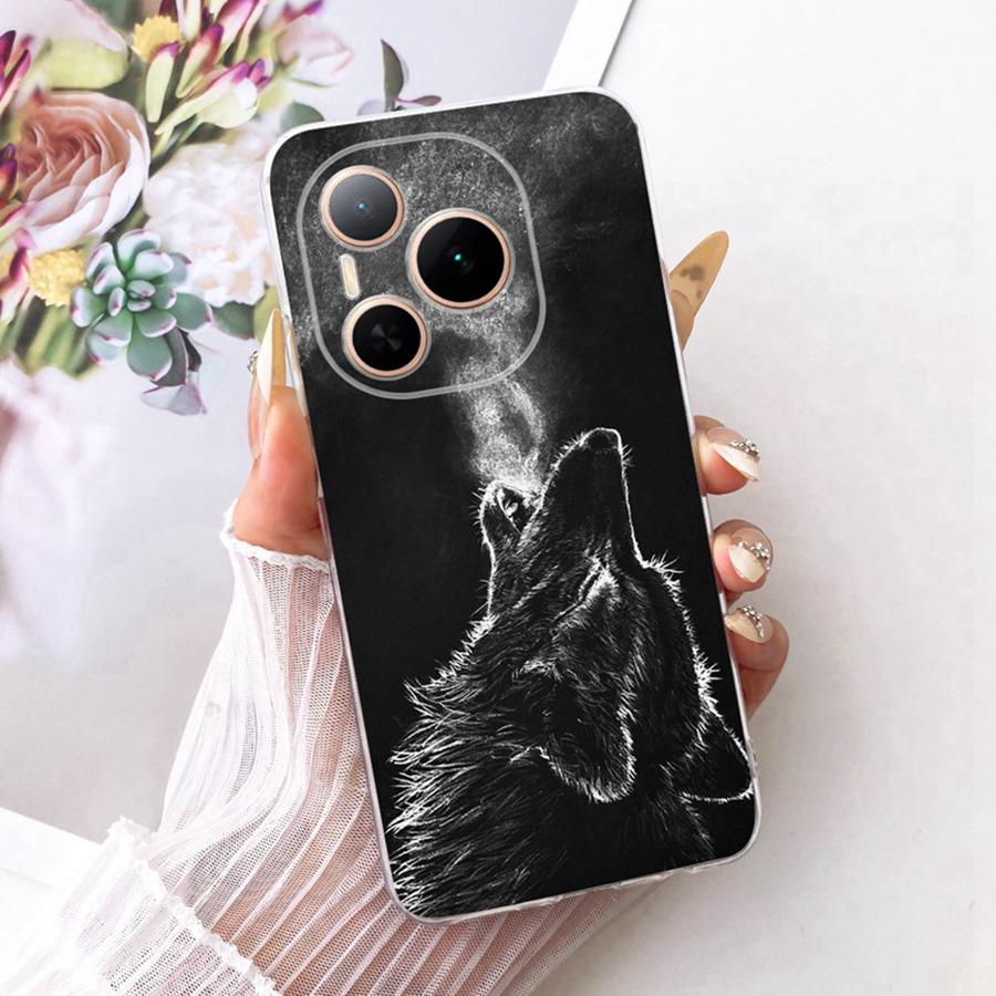 For Honor Power2 Phone Case Power 2 SER-AN00 Cover Fashion Butterfly Flower Soft Silicone Shell Honor Power DVD-AN00 Funda
