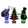New Luminous Colorful Acrylic Christmas Tree, Snowman, Santa Claus Gift, Christmas Decoration Product