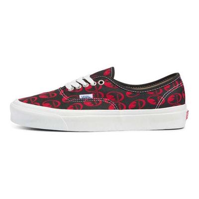 Кеды унисекс Mooneyes x Authentic 44 DX Anaheim Factory - Черно-красные VN0A5KX4AVO