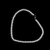 Fashion Strand White Oblate Necklace Pearl Freshwater 7-8mm