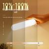 USB Rechargeable Motion Sensor Night Light - Button Press Bedside Lamp & Eye-Protective Camping Light