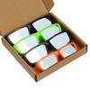 4 Pieces Total Solar Eclipse Glasses ABS Plastic Direct Sun Viewing Glasses Eye Protection Observation Glasses