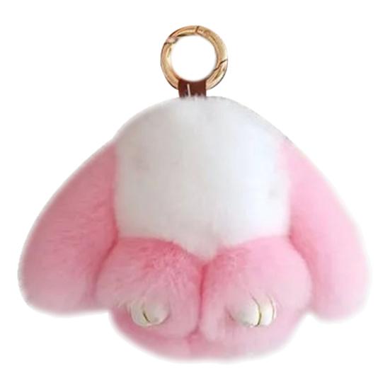 Брелок-подвеска в виде кролика Yousheng, ручная работа, мягкий кролик, подвеска на сумку из искусственного меха, многофункциональный аксессуар для кошелька