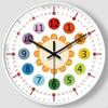 Современные настенные часы, декоративные часы для стен, 8 дюймов, мультяшный домашний декор, обучение