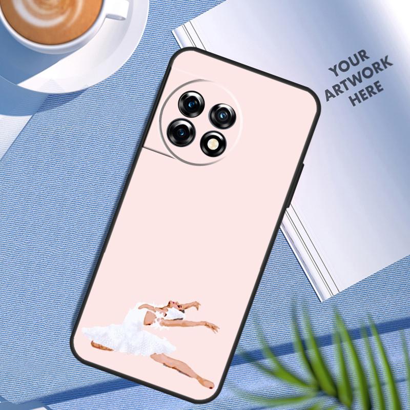 Чехол-балетный кейс 'Танец лебедя' для OnePlus Nord N200 N100 Nord 3 2T CE 2 Lite OnePlus 12 11 10 Pro 10T 10R 12R
