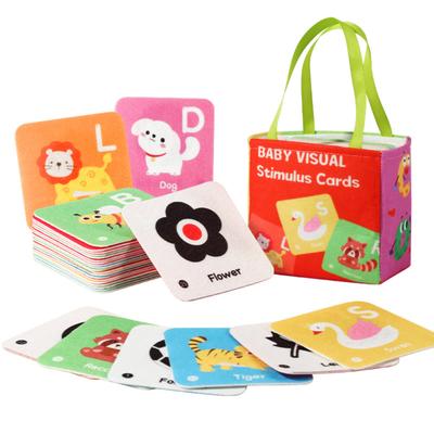 Детская книжка-раскладушка Развивающие игрушки Не может быть для детского знания объектов Карточка Тканевая книга Раннее образование Книга для просвещения 0-5 лет