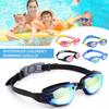 Детские очки для плавания, эргономичный дизайн, регулируемые, противотуманные, УФ-защита, очки для плавания, очки для дайвинга для детей