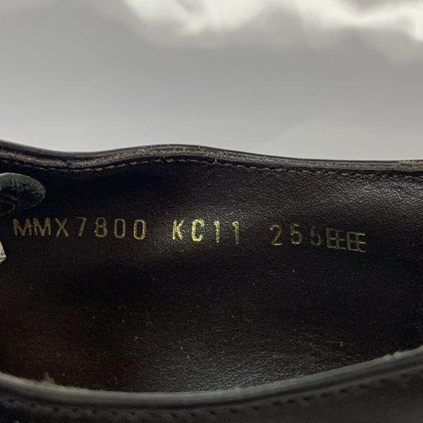 Regal Wingtip Leather Dress Shoes Black 25.5 EEEE(USED)