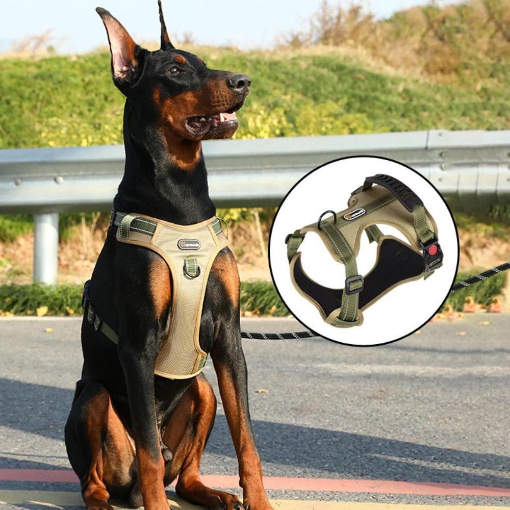 Adjustable Vest Type Dog Harness Reflective No-Pull Chest Strap Dog Chest Strap Training Use