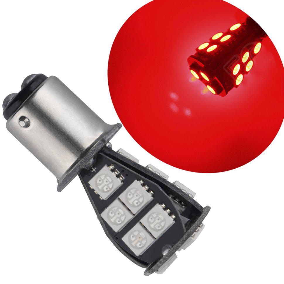 1156 1157 BAY15D P21 2.5W 18SMD CANBUS Error Free Brake Tail Car LED Light Bulb BS