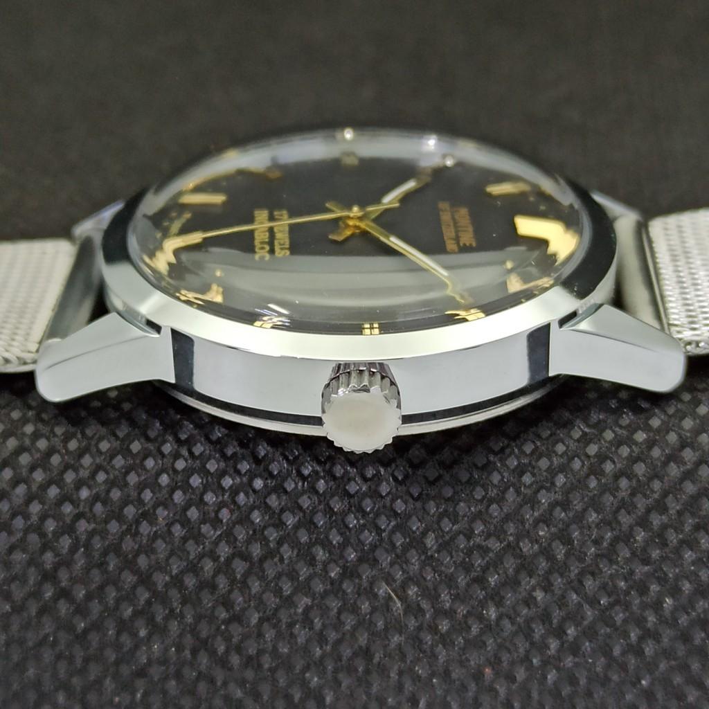 ВИНТАЖНЫЕ МУЖСКИЕ ЧАСЫ MONTINE OF SWITZERLAND 17 КАМНЕЙ INCABLOC МЕХАНИЧЕСКИЕ С ПОДС. ЗАВОДОМ a285410-4