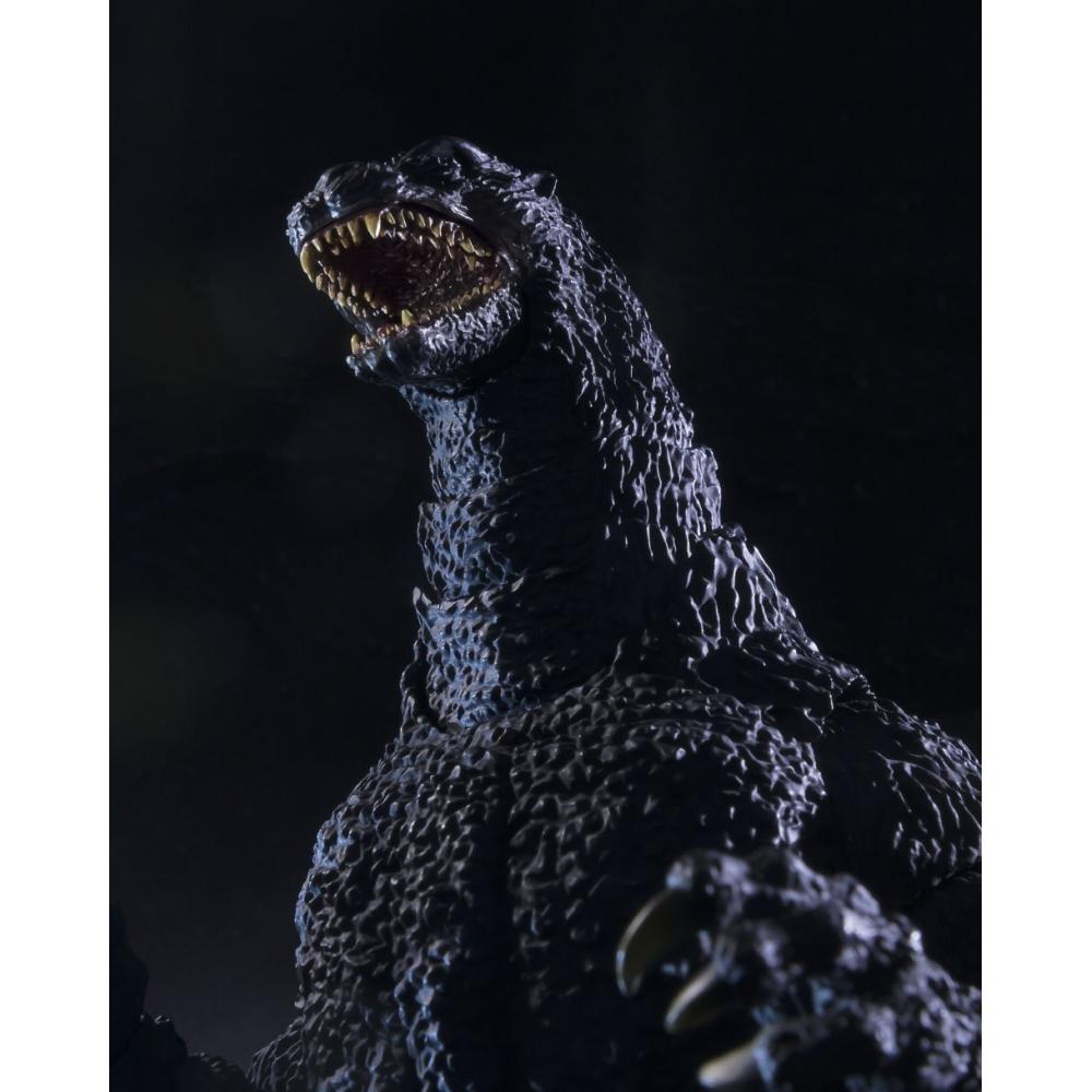 С.Х.. Monster Arts Shinkyoku Годзилла (1989) приблизительно. Подвижная фигурка из окрашенного ПВХ и АБС пластика высотой 200 мм