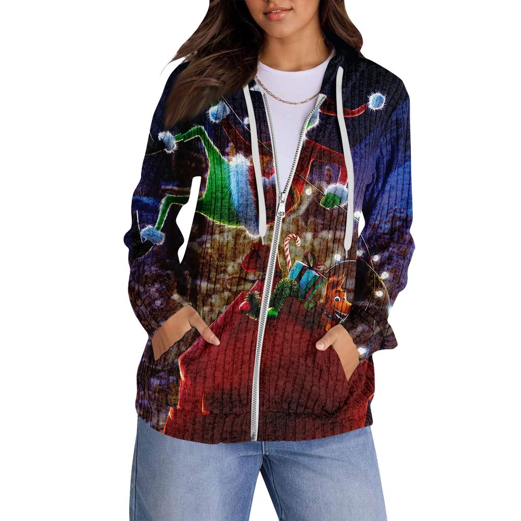 Hoodies For Women Trendy Tops Casual Fall Fashion Long Sleeve Sweatshirt With Pockets Pullover Lightweight