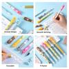6PCS/Set Black/Blue Ink Neutral Pen Animal Shape Sign Pen High Quality Gel Pen  Gift