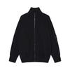 Men's Solid Color Zip-Up Long Sleeve Knitted Cardigan - Autumn/Winter