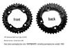 Горный велосипедный шатунный комплект Prowheel на 10/11 скоростей с полым дизайном и звездами 26T/36T/38T для ремонта велосипеда.