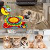 Pet Sniffing Pad Soft Tear Resistant Dog Snuffle Mat with Sound Pet Foraging Mat Treat Dispenser Pet Supply
