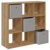 Sideboard with Drawers Artisan Oak 88.5 x 29 x 84.5 cm
