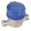 ABIY Home Water Meter 15Mm 1/2 Inch Cold Water Meter With Fittings 15Mm Cold Water Meter