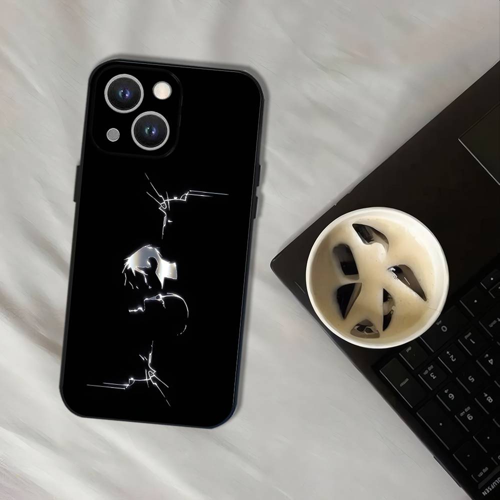 Корейский A-Alien S-Stage Иван Тилл Чехол для телефона для iPhone 16,15,14,13,12,11,Pro,XS,Max,XR,Plus,E,SE4,Mini Черный Мягкий Чехол