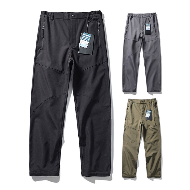 Windproof Fleece Warm Outdoor Function Cargo Pants Soft Shell